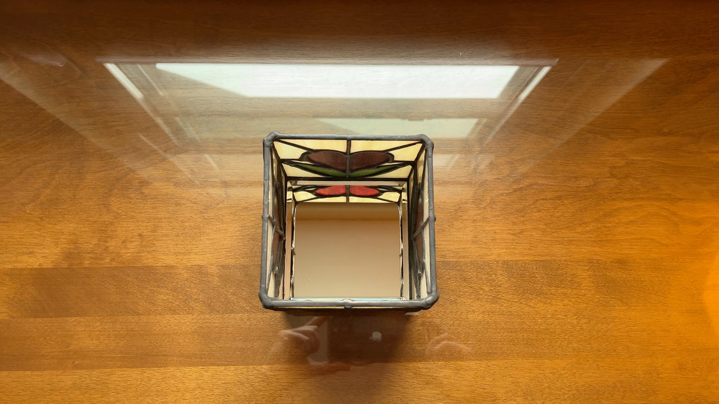 "Heart of Glass" Candle Holder