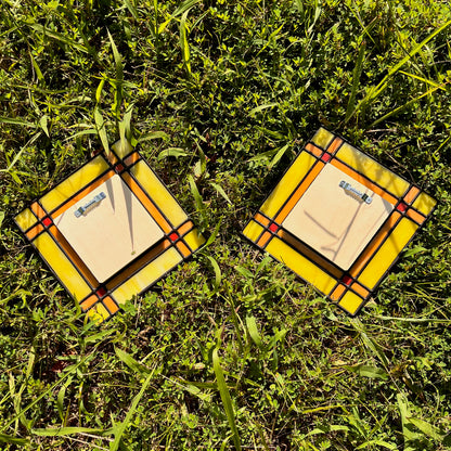 Plaid Mirror