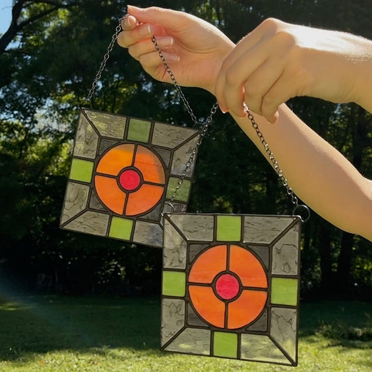 Autumn Leaves Sun Catcher