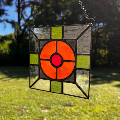 Autumn Leaves Sun Catcher