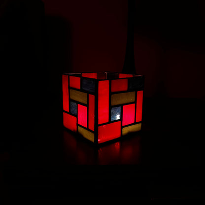 Patchwork Candle Holder