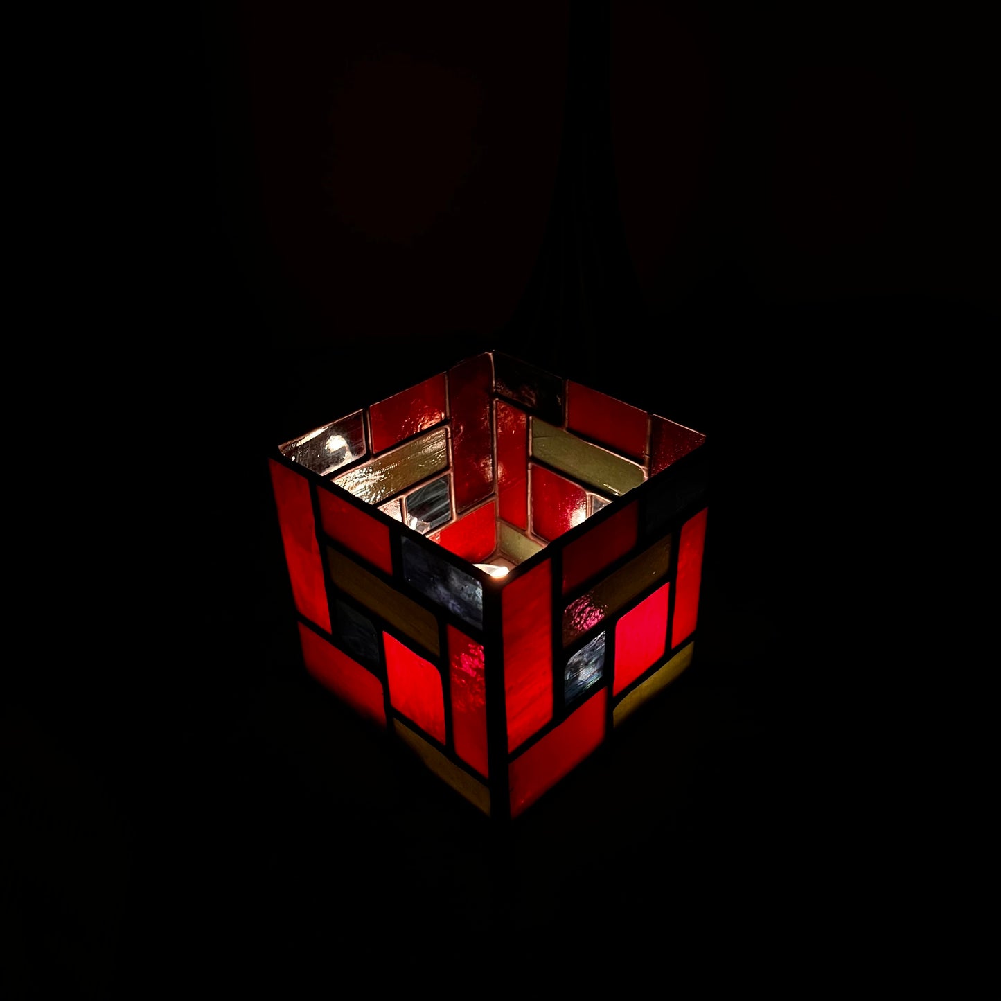 Patchwork Candle Holder