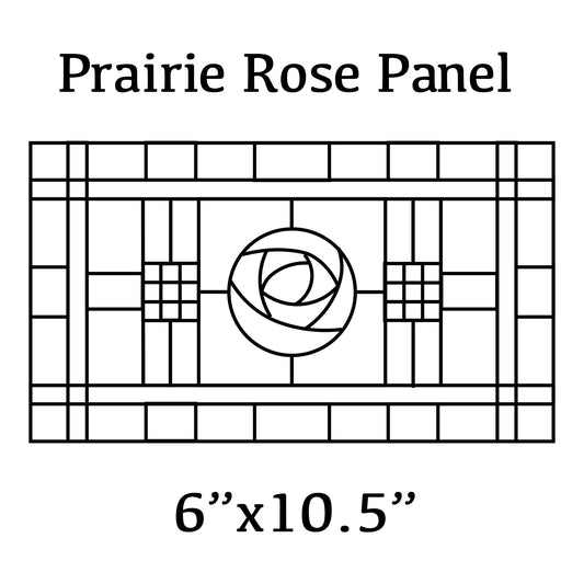 Prairie Rose Panel Pattern