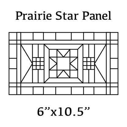 Prairie Star Panel Pattern