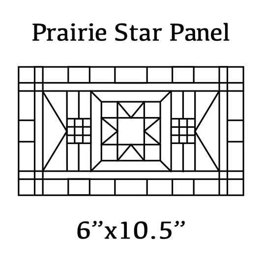 Prairie Star Panel Pattern